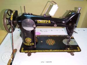 Sheela double singer machine less used with good