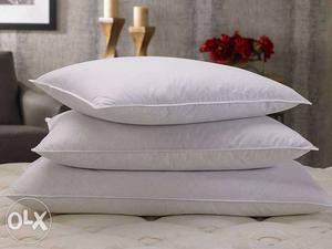 White cushion pillows