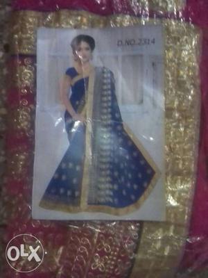 Women's Blue Sari Dress Pack