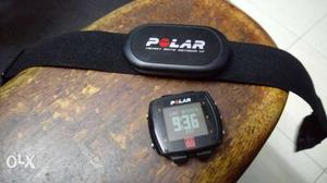 Black Polar Digital Watch