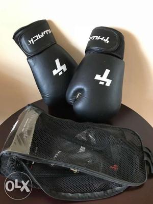 Boxing bag and gloves for sale