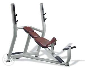 Brown And White Gym Equipment