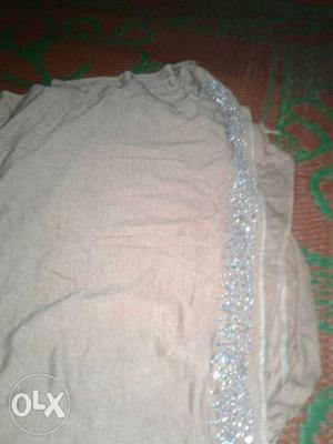 Cream dupatta new buying