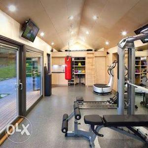 Customised domestic and commercial gyms stations