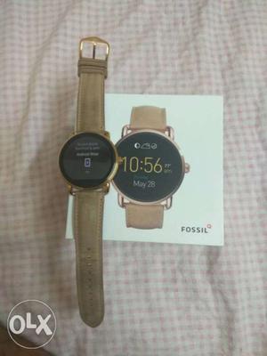 Fossils Q wander ladies smart watch to sell. Good