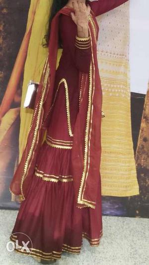 Garara cotton suit