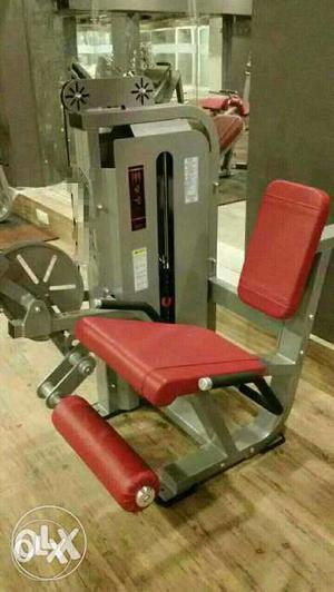 Grey And Red Gym urgent Gym Equipment