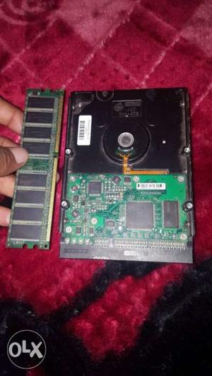 I want to sale 500 gb IDE port hard disk and 1 gb