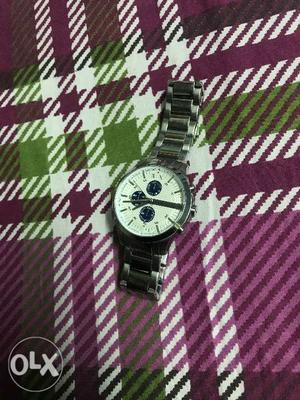 Lite used Armani exchange watch with box & bill