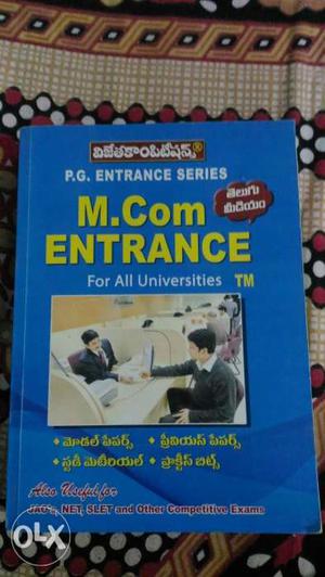 M.com entrance for all universities