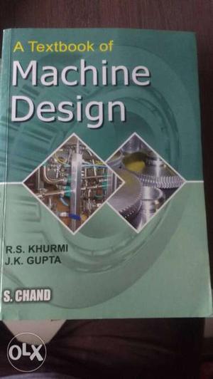 Machine design book by RS Khurmi almost new