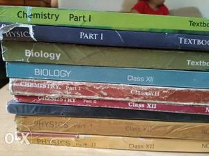 NCERT textbooks for 11th and 12th slightly used