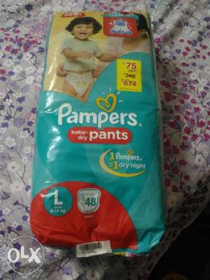 New unopened pack of 48 diapers