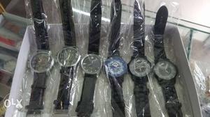 New watches Only 199 Round Black And Blue Watches fix price