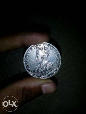 One rupee Indian coin date 
