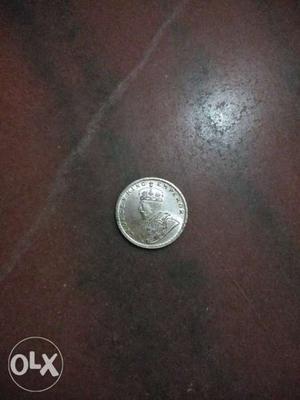 One rupee of India of 
