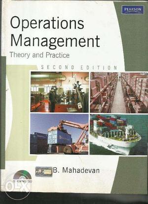 Operations Management - Theory and Practice by B. Mahadevan