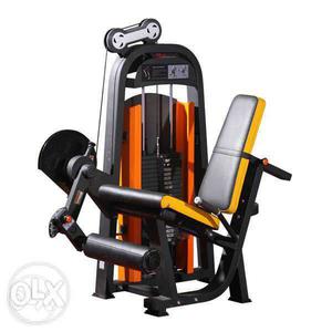 Orange, Black And Yellow Exercise Equipment