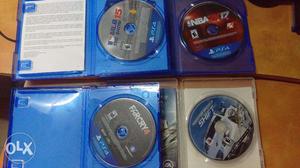 PS4 Gaming 4 CD's used - Rs. for 4ea