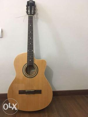 Pluto Acoustic Guitar(medium Sized) with all accessories