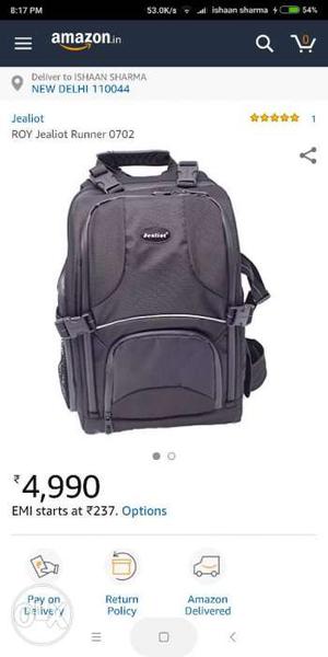 Professional camera bag