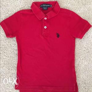 Red US Polo TShirt Orignal S Size