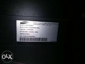 Samsung LCD TV, 32 inches, Very good condition