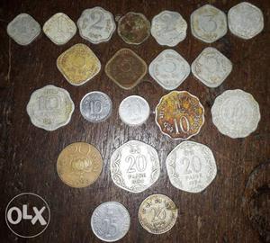 Very Old  Paise coins
