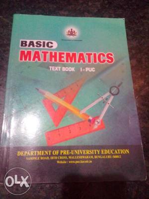 1st puc basic mathematics text book