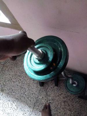 2 × 3kg 2 × 1kg Disk weights only