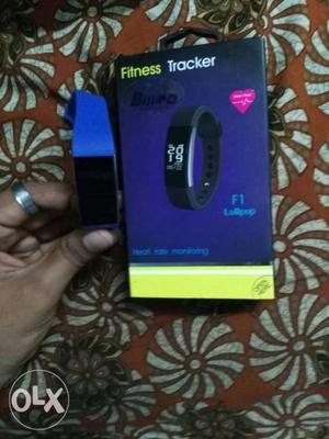 Black Fitness Tracker Band With Box