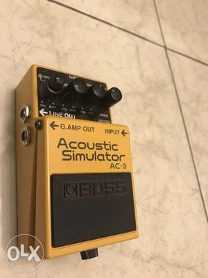 Boss Acoustic Simulator boxed condition for sale