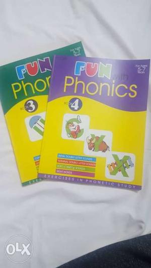 Fun with phonics book 3 & 4 For ages 5-7 years