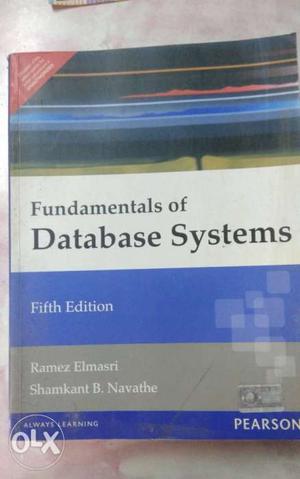 Fundamentals Of Database Systems Fifth Edition By Ramez