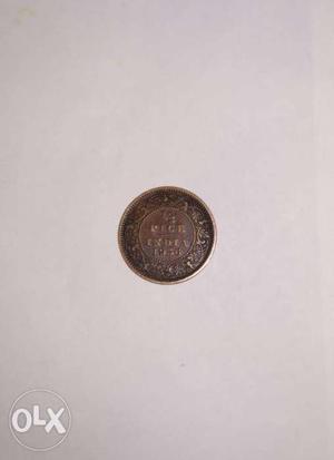 Half pice Indian  coin