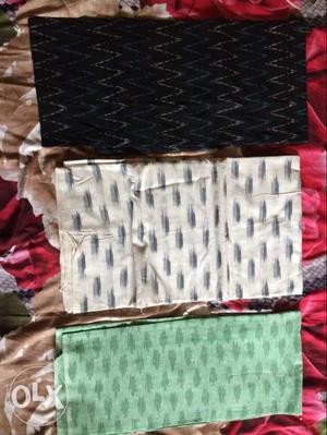 Ikath cotton fabric of 2.5m at 500 per piece only