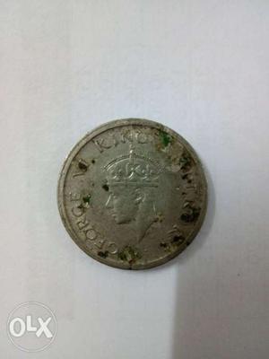 King George VI emperor  Indian unique currency