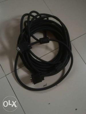 Long VGA cable.. One cable for Rs. 200, two