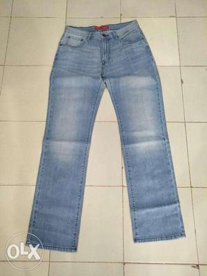 Original Mens Pepe Jeans Straight Fit, Non Stretchable,