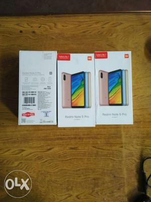 Redmi note 5 pro Indian seal pack