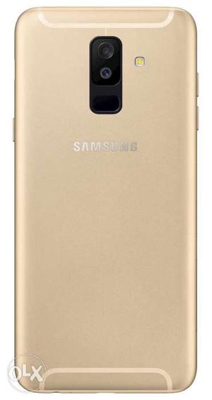 Samsung a 6 puls 64 gb gold colour zest 2week old