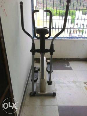 Silver And Black Cardio Dual Trainer