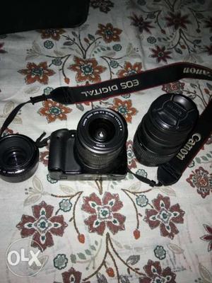Without battery and charger. argent sale.  lens only
