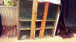 3 racks large size cage for sales.