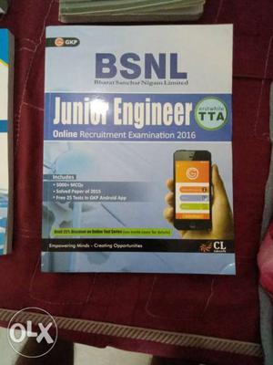 BSNL junior Engineer Exam Guide and CDS book