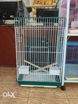 Big size tamed birds cage available