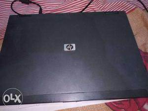 Black HP Laptop With AC Adapter