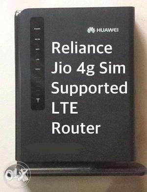 CCTV/DVR Supported 4G Wifi Jio Router