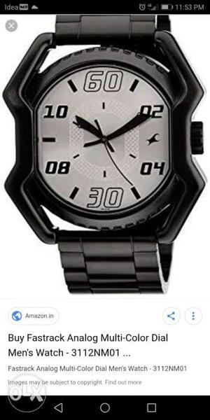 Fastrack Watch  Worth Now Only  Rupees