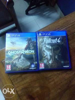 Ghost recon wildlands ps 4 game and fallout 4 ps 4 game